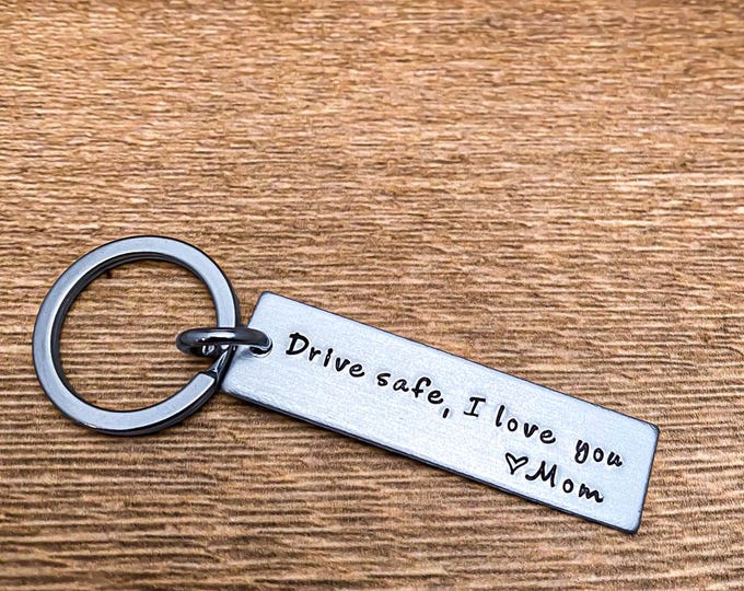 Customizable Drive Safe I Love You From Mom, Gift for Daughter new car, Gift for Son New Car, Sweet 16 Gift, Daughter Birthday, Son birthday