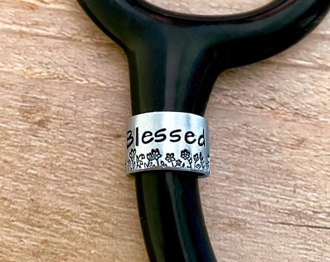 Stethoscope Name Charm Nurse stethoscope Gift Nursing Student Doctor Stethoscope Nurse Gift Stethoscope Tag stethoscope ring