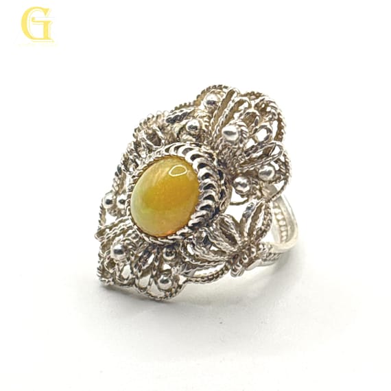 Filigree Opal Ring - Vol 4