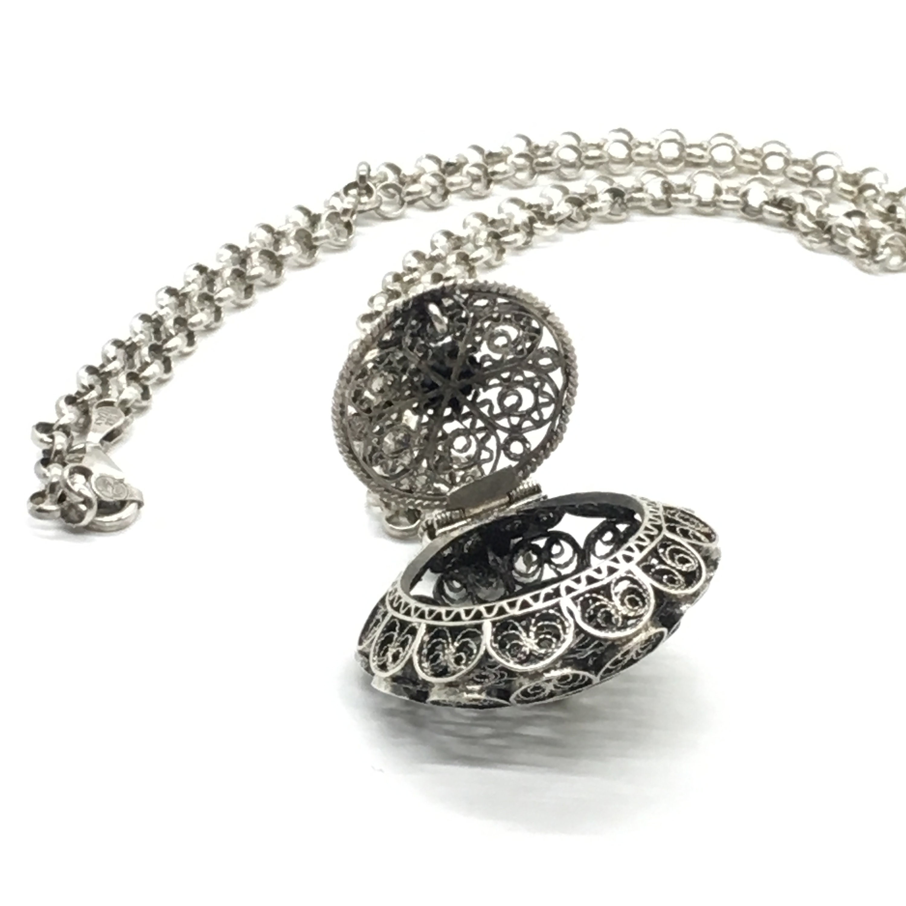 Turquoise Locket Necklace