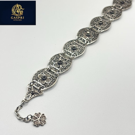 Luleza Filigree Panel Bracelet