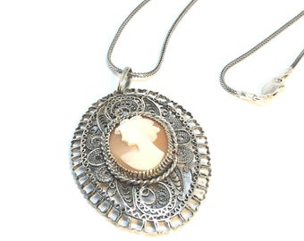 Mediterranean Cameo Necklace - Vol 1