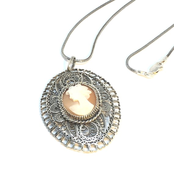 Mediterranean Cameo Necklace - Vol 1