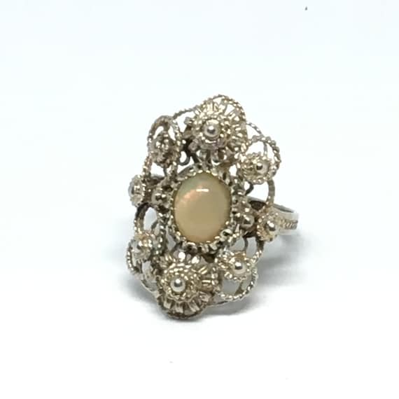 Filigree Opal Ring - Vol 2