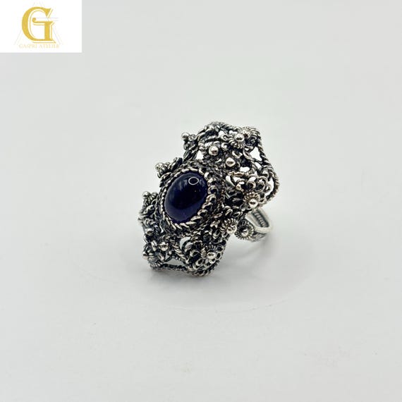 Filigree Amethyst Ring - Vol 2