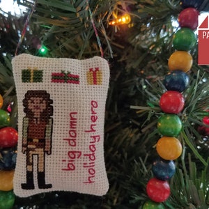 Browncoat Christmas: Zoe Washburne Cross-Stitch Ornament Pattern, PDF Instant Download