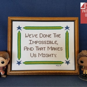 Firefly: We&#39;ve Done The Impossible Kreuzstichmuster, PDF Sofort Download