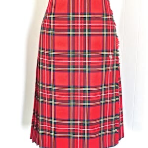 80s Jedburgh Kiltmakers タータンチェック キルトスカート 80s Jedburgh Kiltmakers タータンチェック キルトスカート