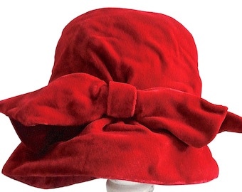 Vintage Red Rhinestone Toque Turban Capulet Hat - Etsy