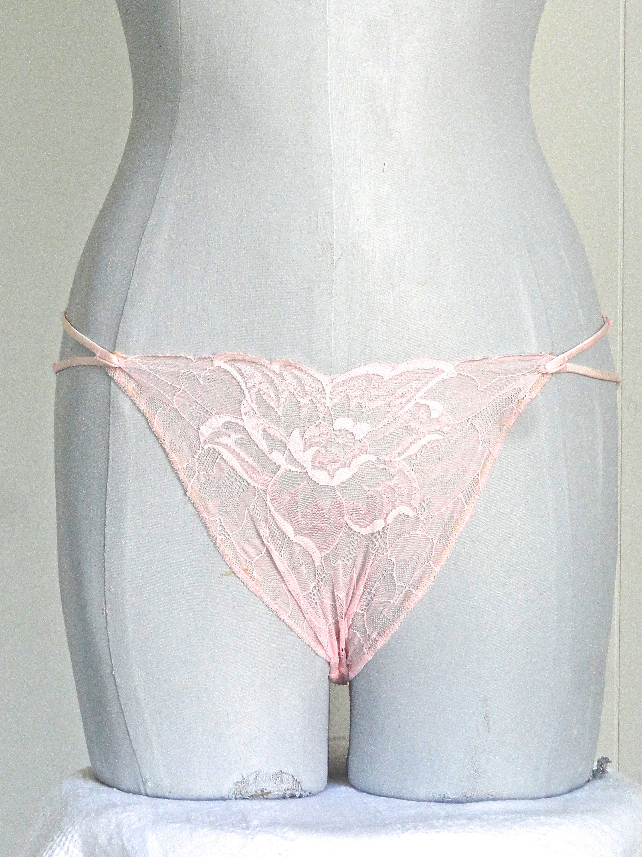 Floral Nylon Panties 