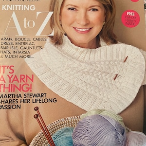 Vogue Knitting magazine 2011. Knitting patterns