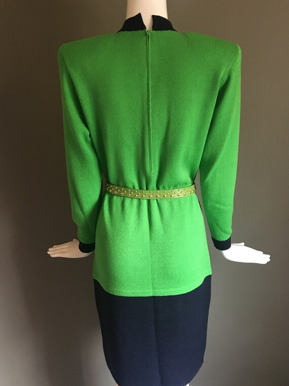 Gorg Vtg St John for Neiman Marcus Knit Dress Gor… - image 2