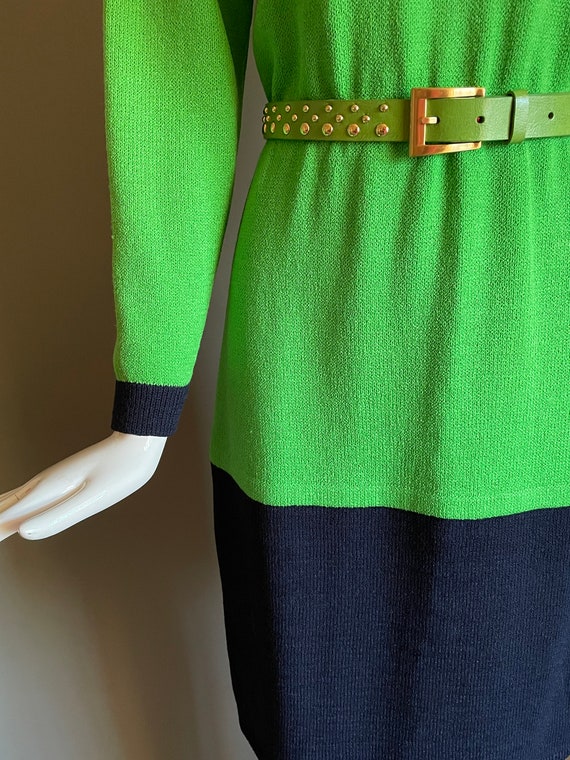 Gorg Vtg St John for Neiman Marcus Knit Dress Gor… - image 5