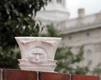 Nauvoo Temple Sunstone - Real Cultured Marble - Latter-day Saint Gifts