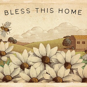 Digital Download - Vintage Bienengarten