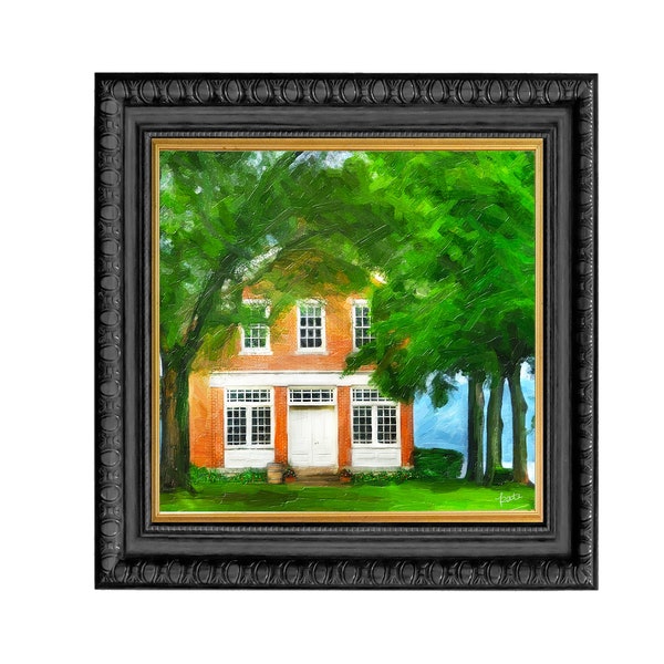 The Red Brick Store in Nauvoo Illinois - Latter-day Saint Art Collection 30% off SALE