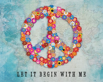 Digital Download - PEACE Let It Begin With Me