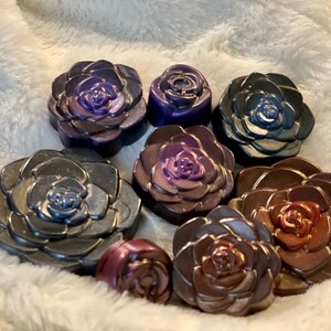 Dark Rose Magnet Set