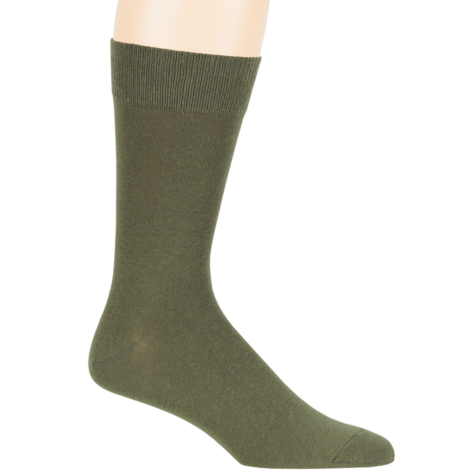 Mens Cotton Socks 6 Pack 1013 L 4346 Olive Green Etsy