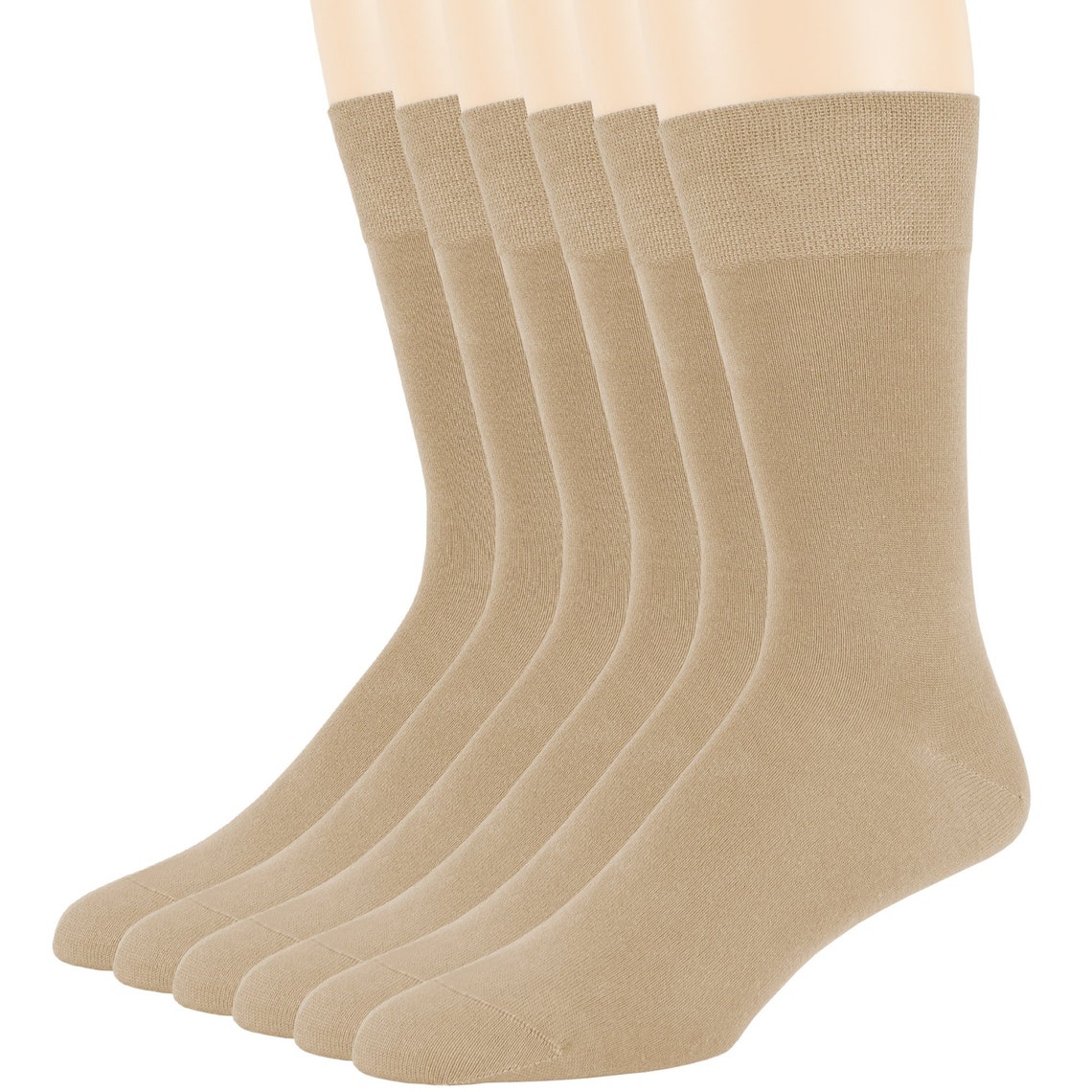 Men Bamboo Socks 6 Pack 1315 XL 4749 Beige Etsy