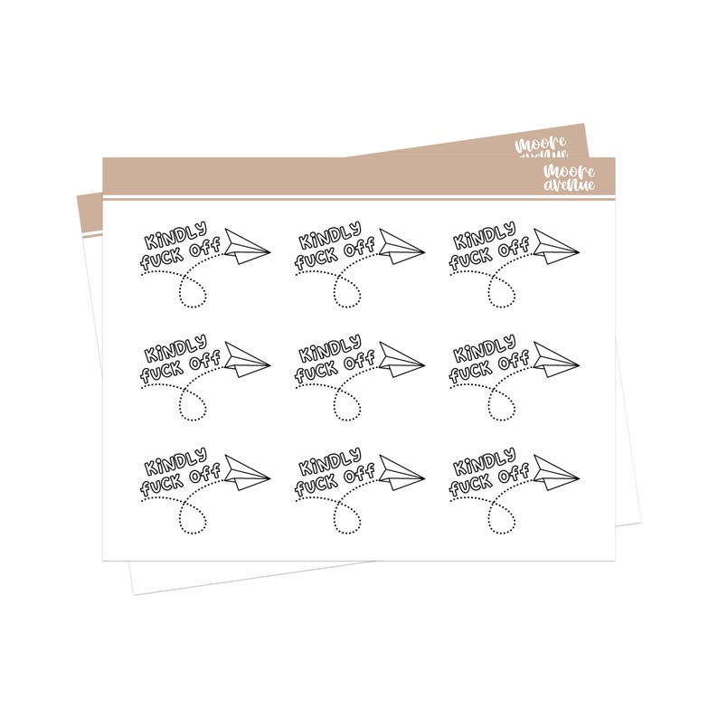 Script Planner Stickers Sassy Stickers Snarky Stickers Swearing Planner ...