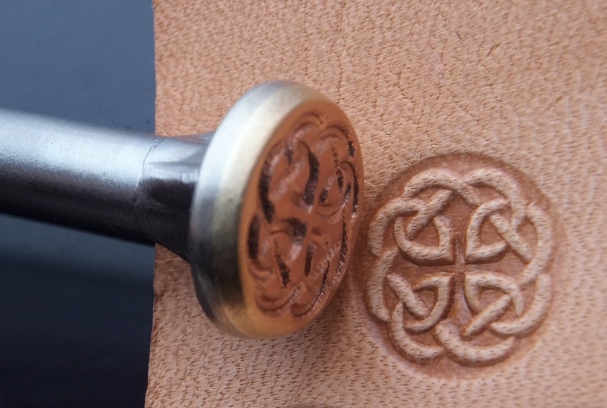 01208 Celtic KNOT Vintage Leather Stamp Homemade Saddlery Etsy