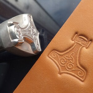 Marteau Thors pour cuir en alliage d'aluminium avec son propre manche en acier