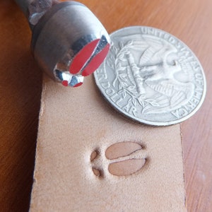 ELK Elch Moose LOS PAW 3/8, 10 mm stamp Aluminium Leather stamp