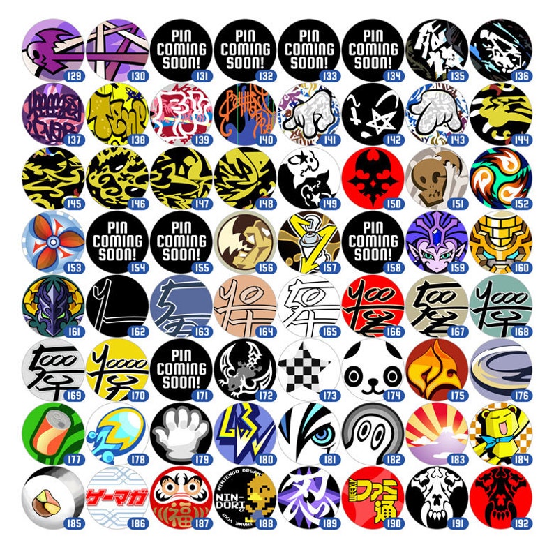 The World Ends With You and NEO Pins Choose 1-12 Pins 1 Random Bonus Pin 183 Pins to Choose From image 3