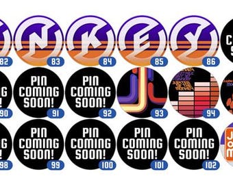 The World Ends With You and NEO Pins - Choose a New Design! (Jupiter of the Monkey Pins)