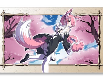 RAM Catgirl Re:Zero Playmat / Mousepad