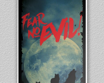 Fear No Evil - Wolf Print (11" x 17")