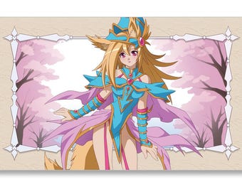 Fox Magician's Valkyria (Version B) Playmat / Mousepad