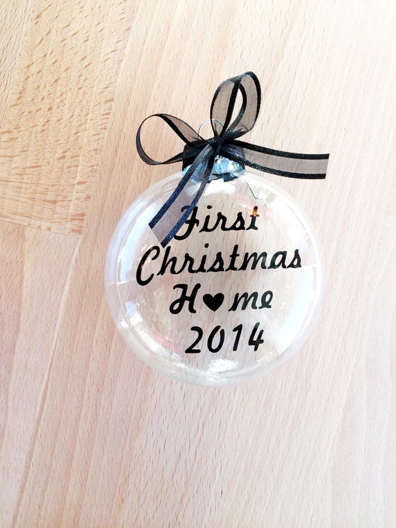 First Christmas Home Custom Christmas Ornament, Adoption