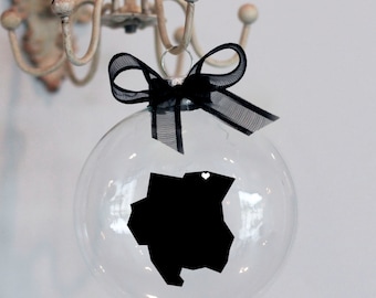 Suriname Christmas Ornament. Custom, Adoption, Travel, Mission