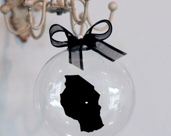 Tanzania Christmas Ornament. Adoption, Travel, Mission, Deployment, Christmas, Ornament, Decorate