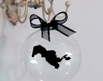 Uzbekistan Christmas Ornament, Custom, Adoption, Travel, Mission, Deployment