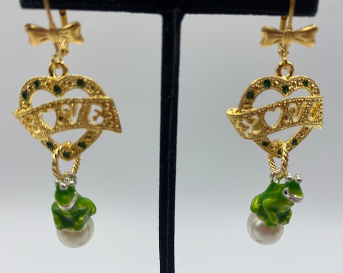 Frog Prince earrings
