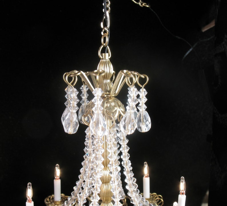1/12 Scale Dollhouse Chandelier Versailles 12 V With Austrian Etsy