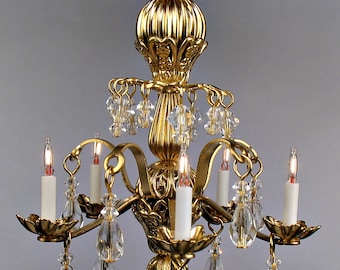1:12 scale Dollhouse Tuscany Chandelier