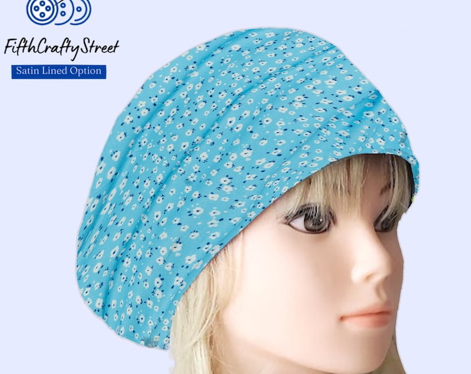Stretchy Scrub Caps - Surgical Euro Scrub Cap - FifthCraftyStreet