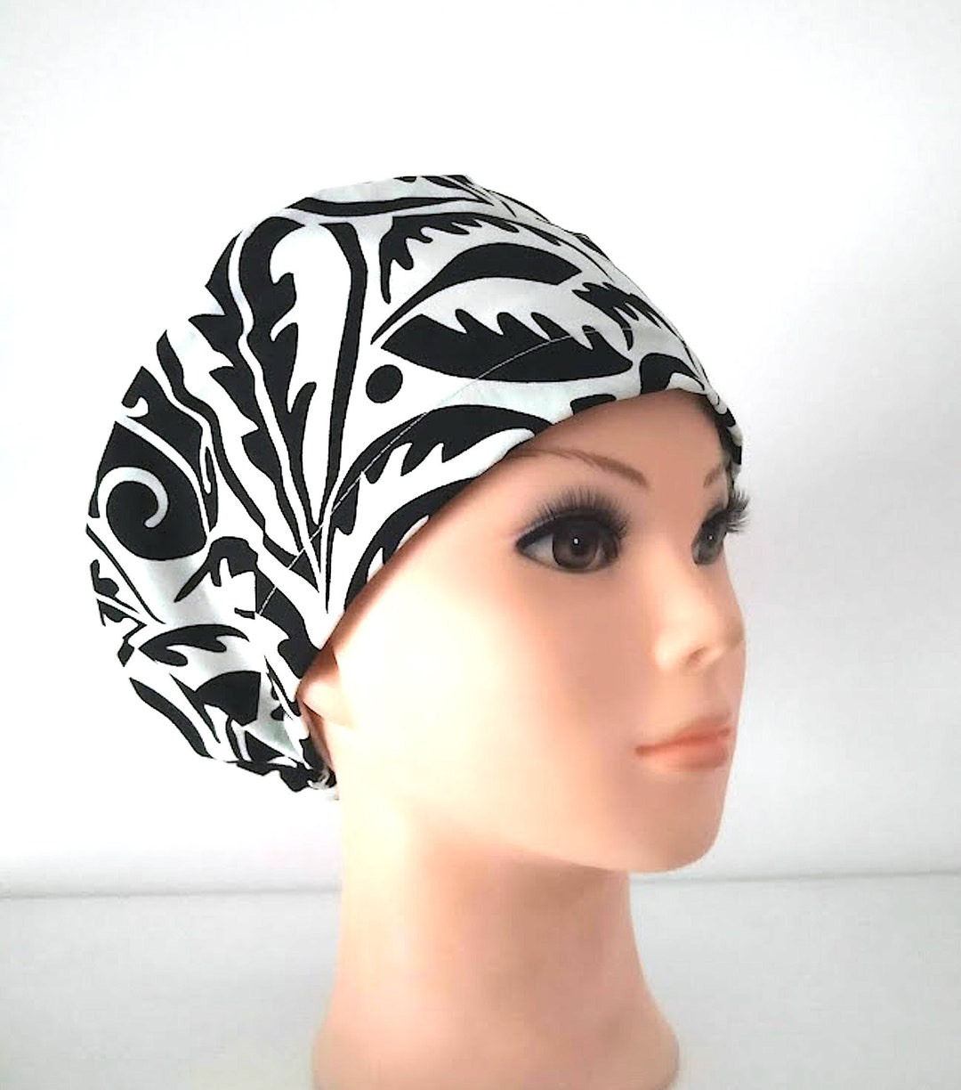 Euro Scrub Caps With Buttons and Adjustable Elastic Quick Etsy