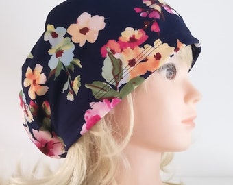 surgical euro hat, stretchy scrub cup, handmade quick ship USA -