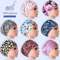 Scrub Caps Euro Style - adjustable by toggle - Satin Lining option - FifthCraftyStreet