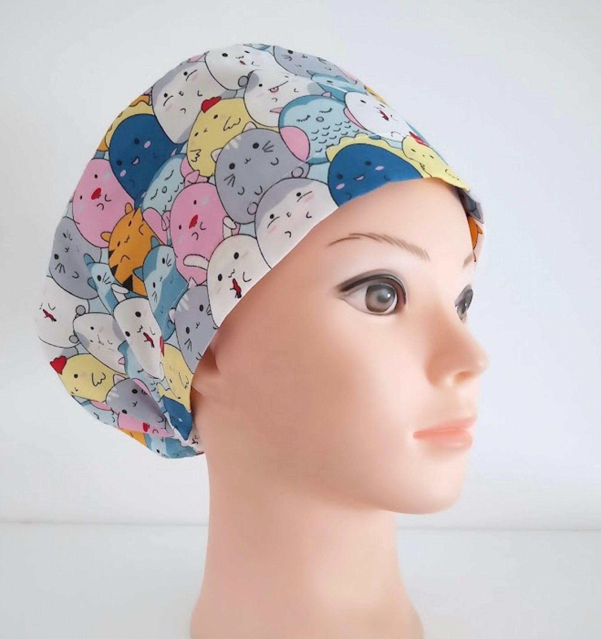 surgical scrub caps, euro OR hat, cute 