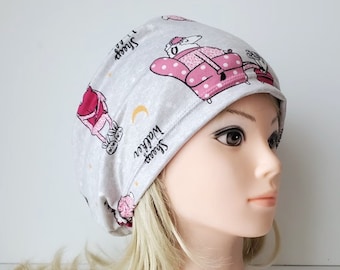stretchy scrub cup, surgical euro hat, Sheep Walker Christmas -