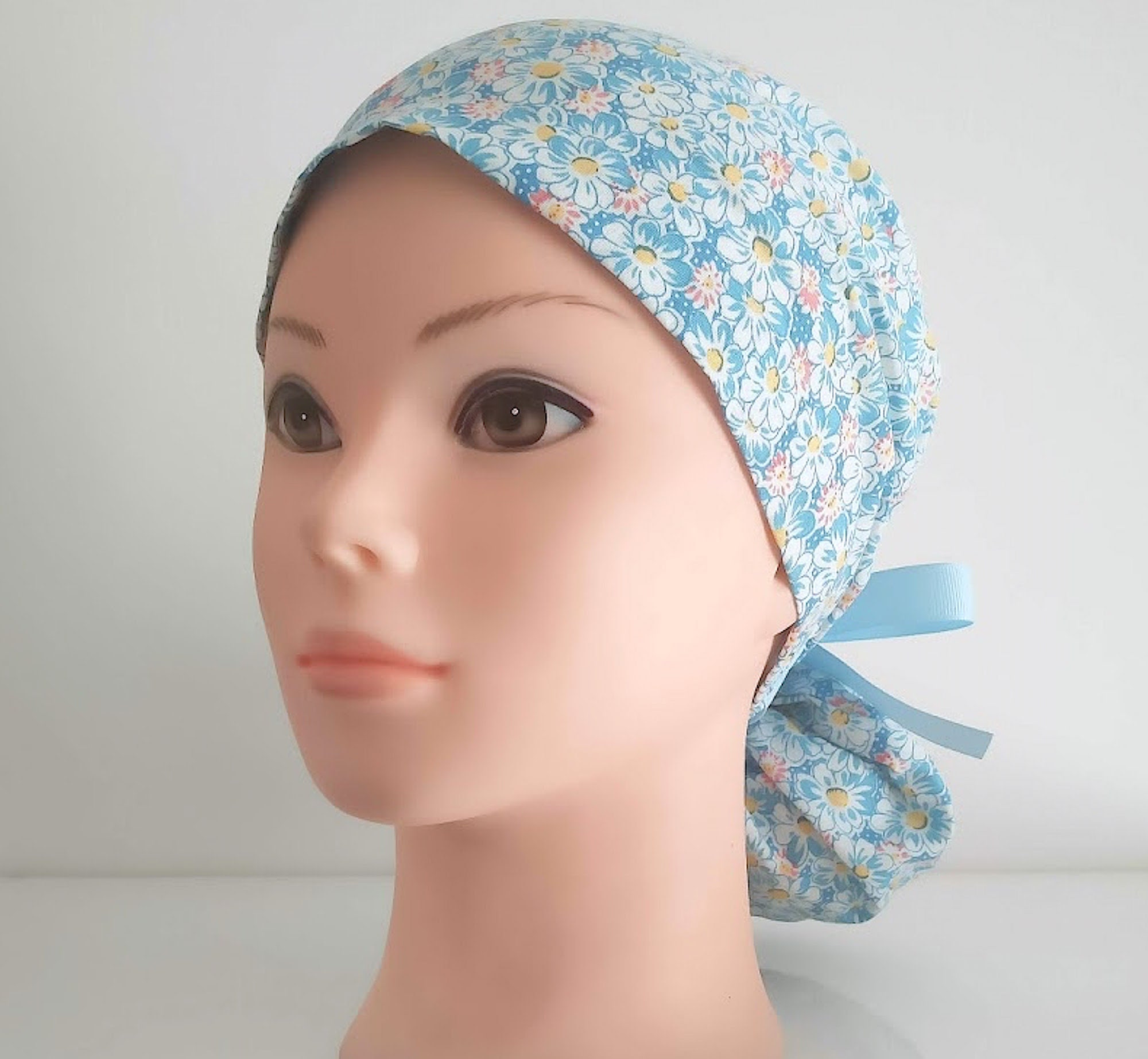 Nurse Hat Scrub Caps for Women Surgical Cap Ponytail 100% | Etsy