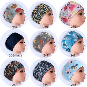 Cotton Surgical Hat with Toggle