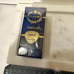 RARE Vintage Floris London "Ormonde" Extrait de Parfum - 7,5 ml - Caja y sello originales