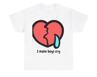 Camiseta "Hago llorar a los niños": divertida camiseta gráfica sarcástica